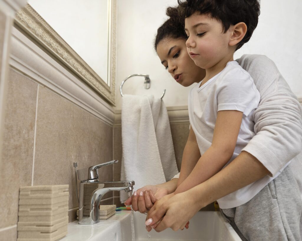 Lavado de manos para protección del sistema inmunológico.